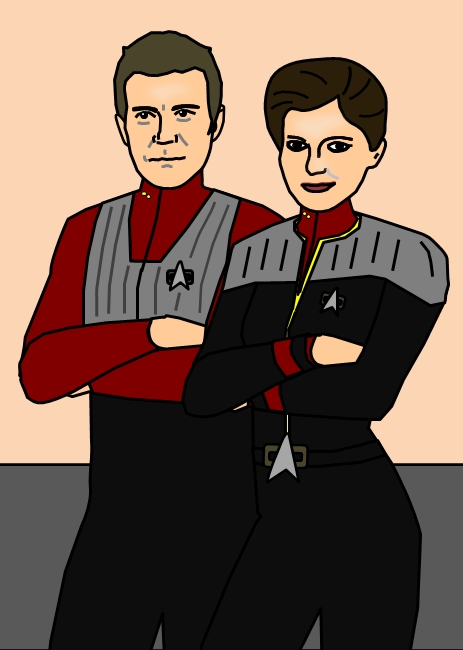 Kirk & Janeway